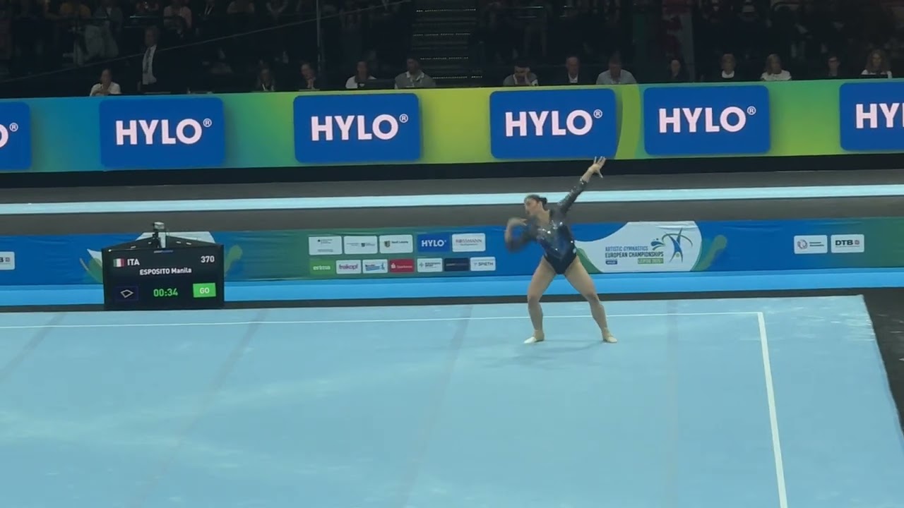 Manila Esposito Floor qualifications - 2025 European Championships