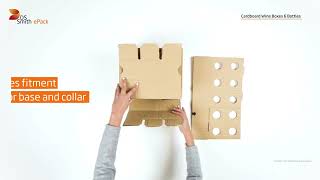 Bottle Boxes - Cardboard Wine Boxes 6 Bottles
