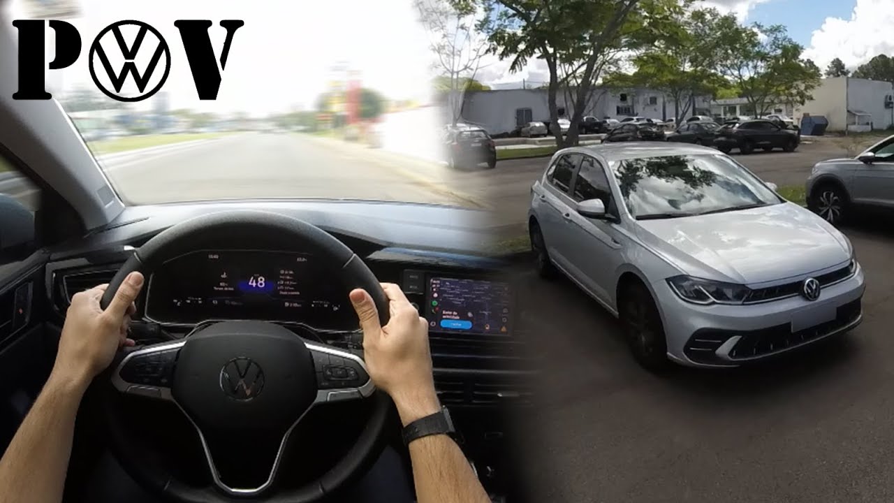 2025 VW POLO 1.0 TSI POV / Chill Drive After Class / Driving ASMR / GoPro Hero