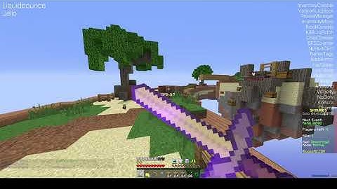 Hacking on Blocksmc with Liquidbounce