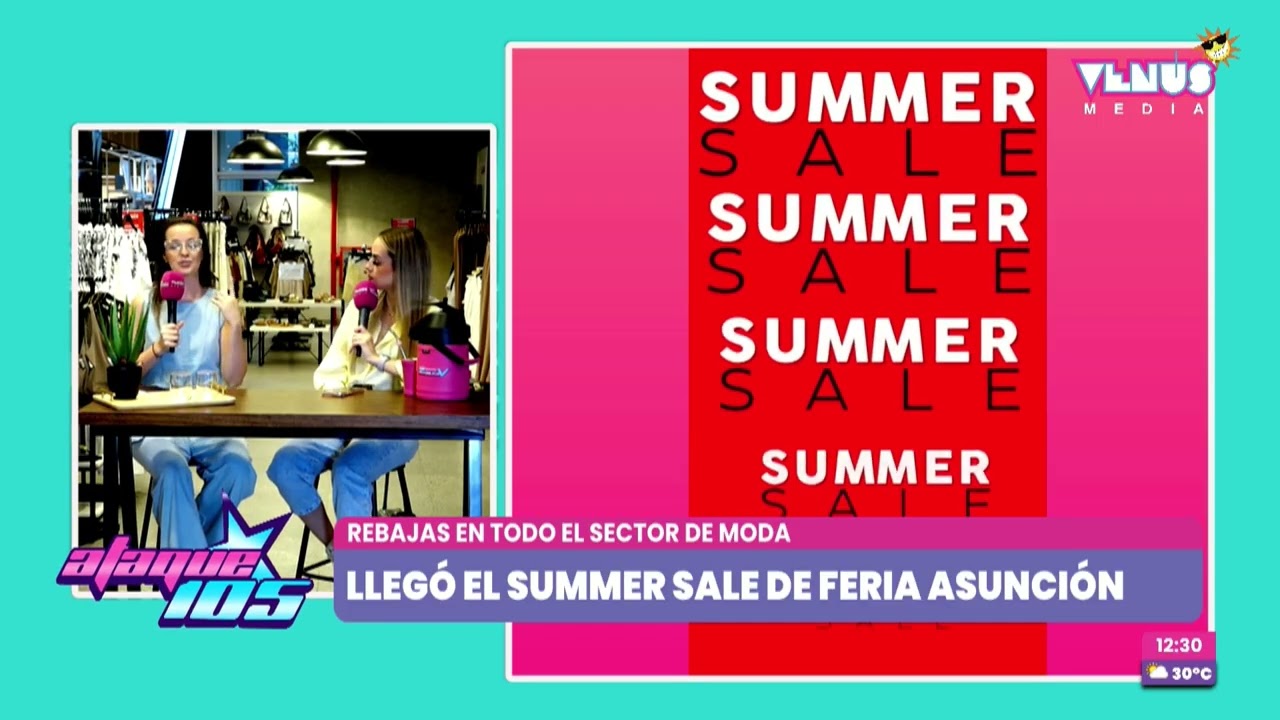 Llegó el Summer Sale de Feria Asunción