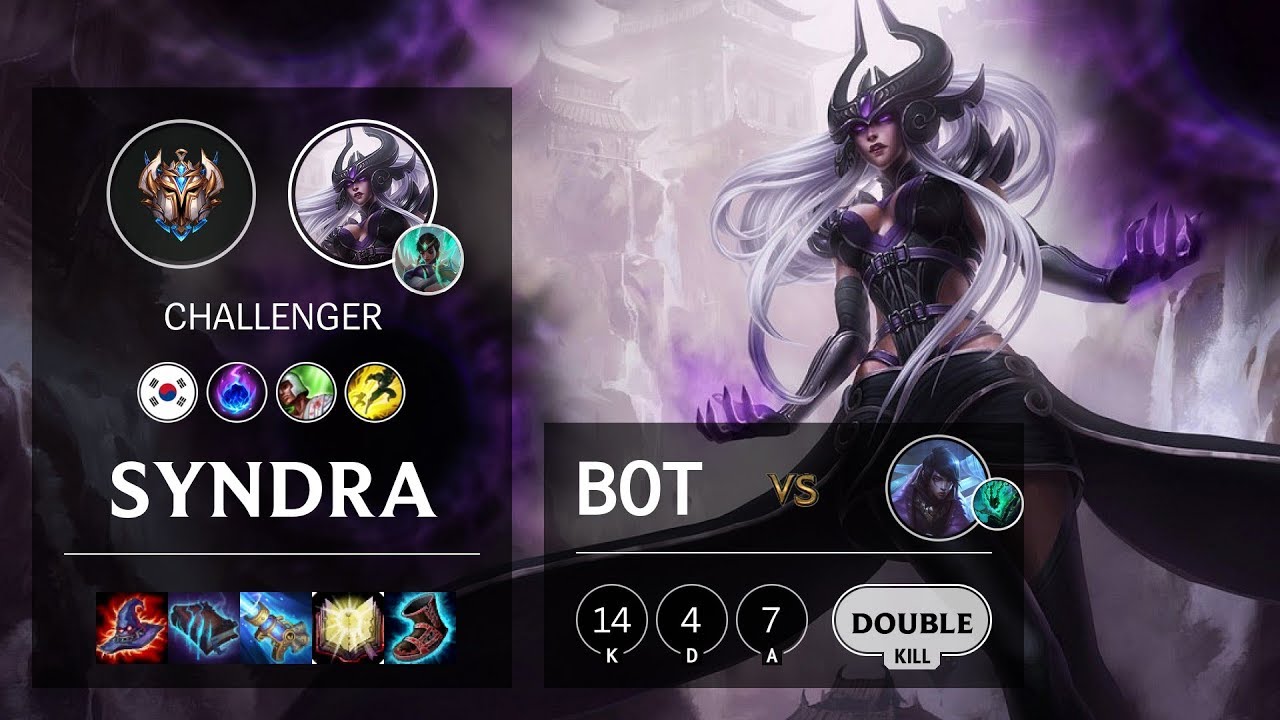 Syndra Bot vs Aphelios - KR Challenger Patch 10.11