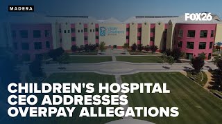 Children's hospital CEO defends salary amidst council's allegations of overpay