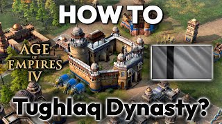 How to Play Tughlaq Dynasty - Simple AOE4 Build Order Guide