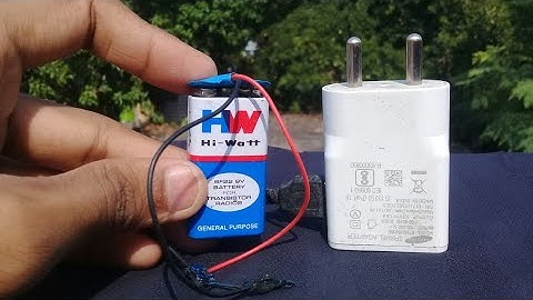 How To Charge A HW 9 volt  battery ||Hw battery charge