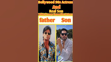 Bollywood 90s Actors Real Son🥰#sunilshetty#srk#akshaykumar#amirkhan#saifalikhan#govinda#shorts#viral