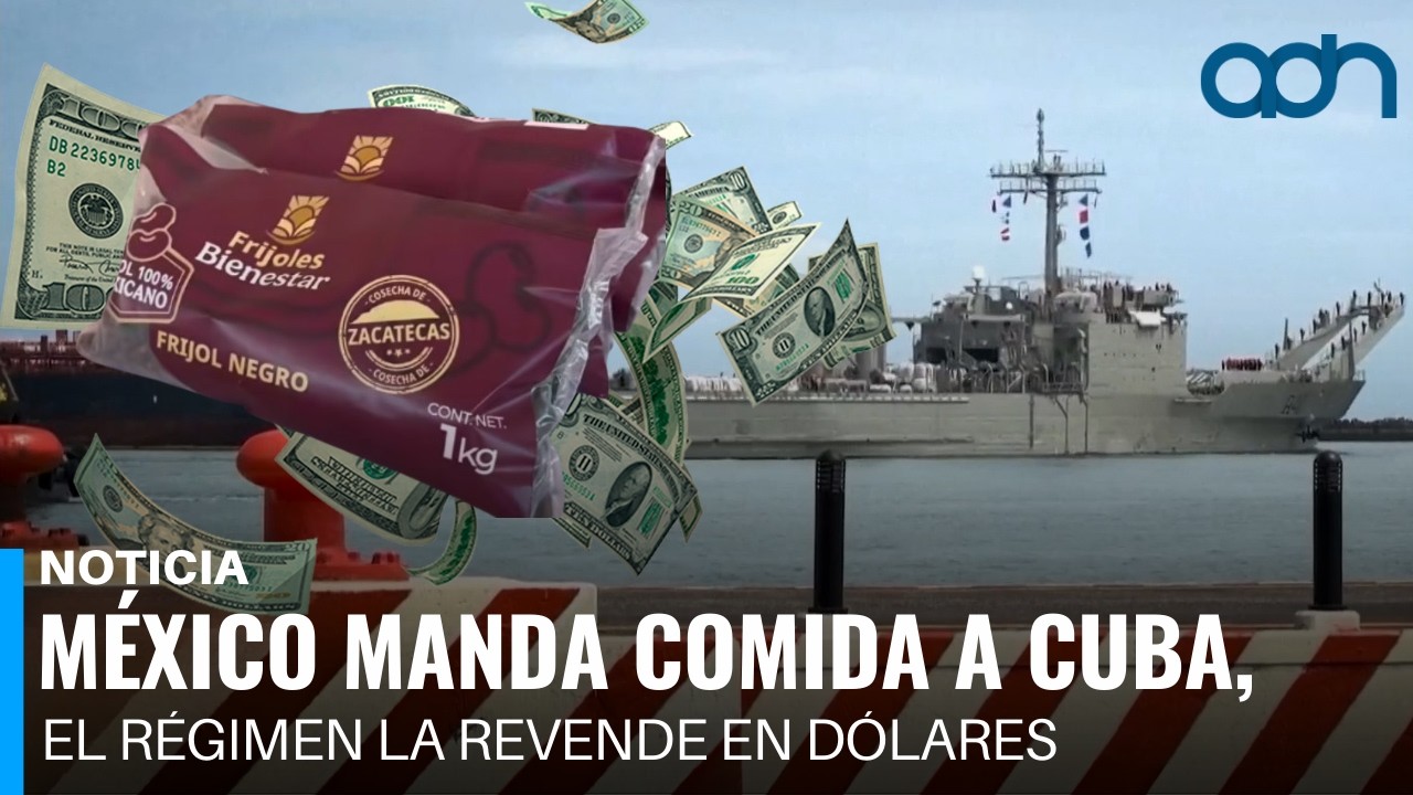 El negocio de la escasez: así venden en Cuba la ayuda enviada por México