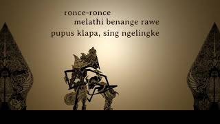 [Ojo Sujono] Story WA Wayang