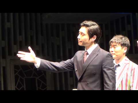 2014.05.28 M.Butterfly 커튼콜 이석준, 김다현