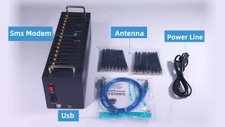 Multi Bulk Sms Gsm Modem Sms/mms Voice Call 16 Port With Free Sms Caster Software to Send Bulk SMS screenshot 4