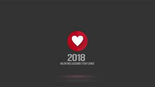 2018 Valentines Assembly Staff Dance