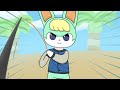 It's a nice catch 🎣 (Animal Crossing animation)