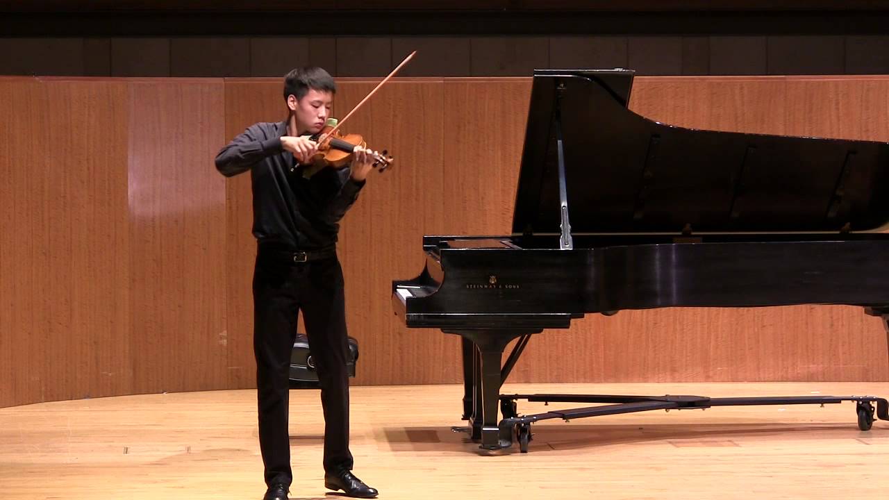 Bach Sonata No. 3 in C major for Solo Violin, BWV 1005 - Largo (Andrew ...