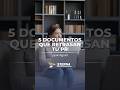 5 documentos que retrasan tu PR