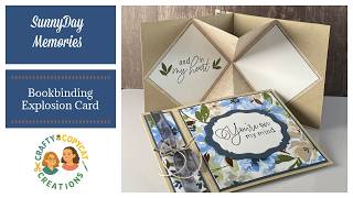 Surprise Pop-Up! 🌸 Bookbinding Explosion Card Tutorial feat. Stampin' Up! Delicate Dreams