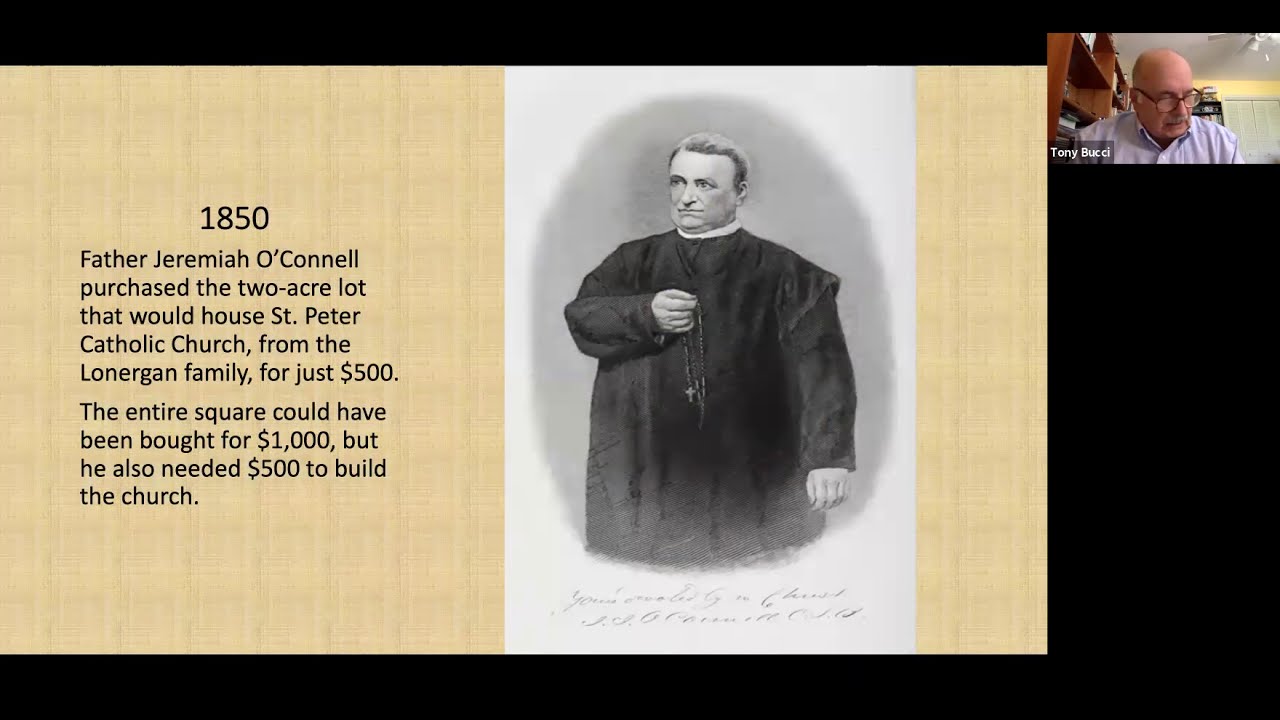 History of St. Peter Catholic Church Part 1 - YouTube