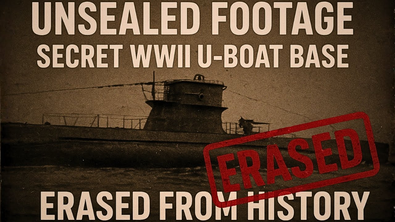 UNSEALED FOOTAGE: Secret WWII U-Boat Base ERASED from History