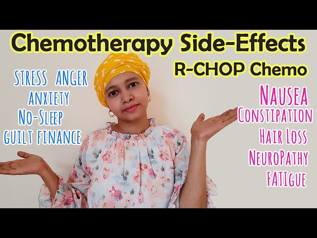 How I managed Chemotherapy side effects | R-CHOP chemo side-effects |  कीमोथेरेपी के साईड इफेक्ट्स class=