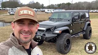 JKS JSPEC 3.5 Suspension LIFT 2020 Jeep Wrangler Tellico FabFours Mickey Thompson Grid Offroad