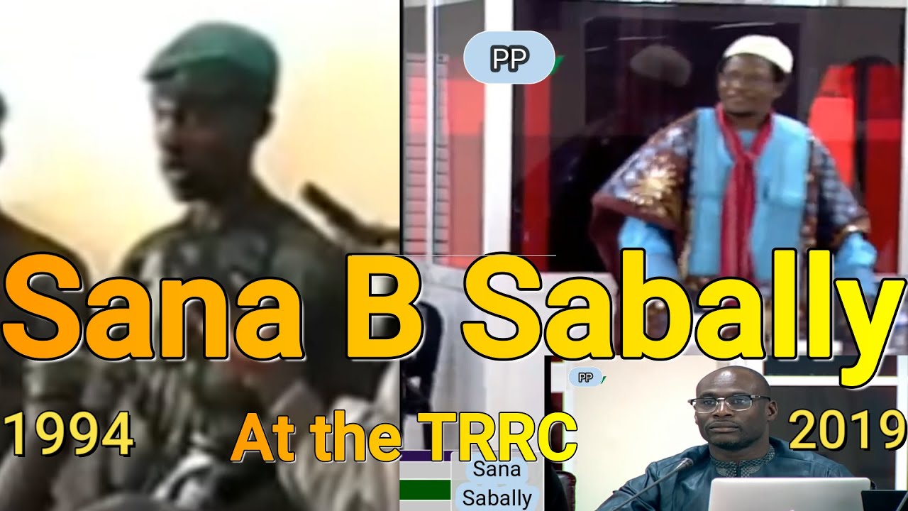 Sana B Sabally, Former VC, Gambia Military Junta. TRRC part 1