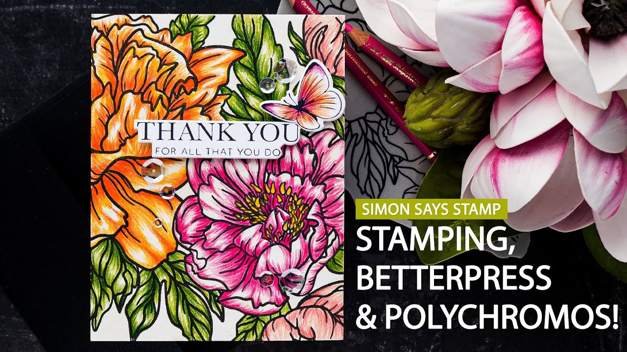 Pencil Coloring in Cardmaking (Polychromos & Prismacolors) 