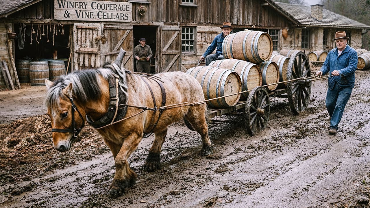 Before Electricity:  How Oak Barrels Are Made by Hand | Inside a Traditional Wine Cooperage