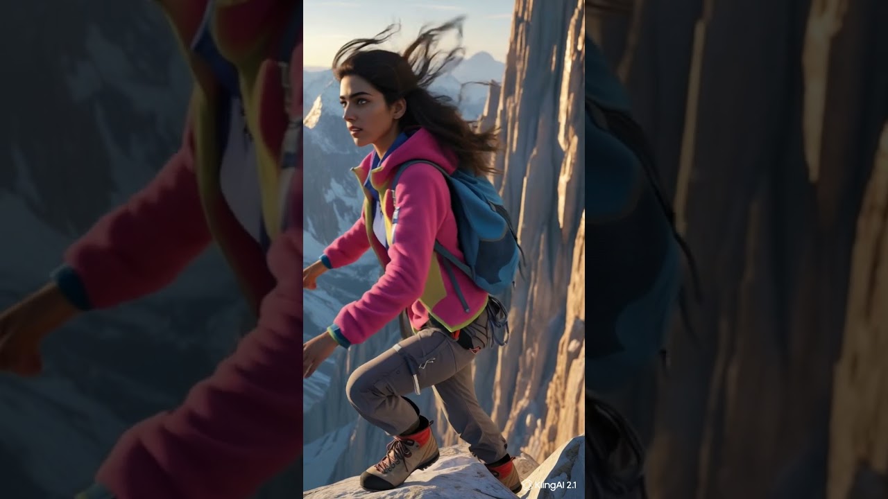 Woman Slips Off Mountain Edge 😱 Fall Caught on Camera! | Shocking Moment  