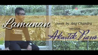 Lamunan - yayan jatnika ( Ang chandra COVER )akustik piano | beda warna beda rasa