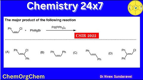 Kumada Cross-Coupling/CSIR 2022| Problem Solved|ChemOrgChem