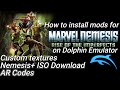 how to install mods for Marvel Nemesis on Dolphin Emulator [REDONE]