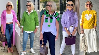 Comfortable Timeless Looks for All Elegant Ladies Over 40, 50-60-70