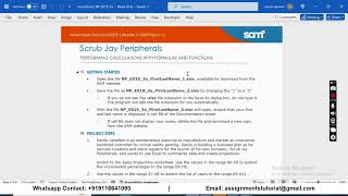 New Perspectives Excel 2019 | Module 3: SAM Project 1a Scrub Jay Peripherals