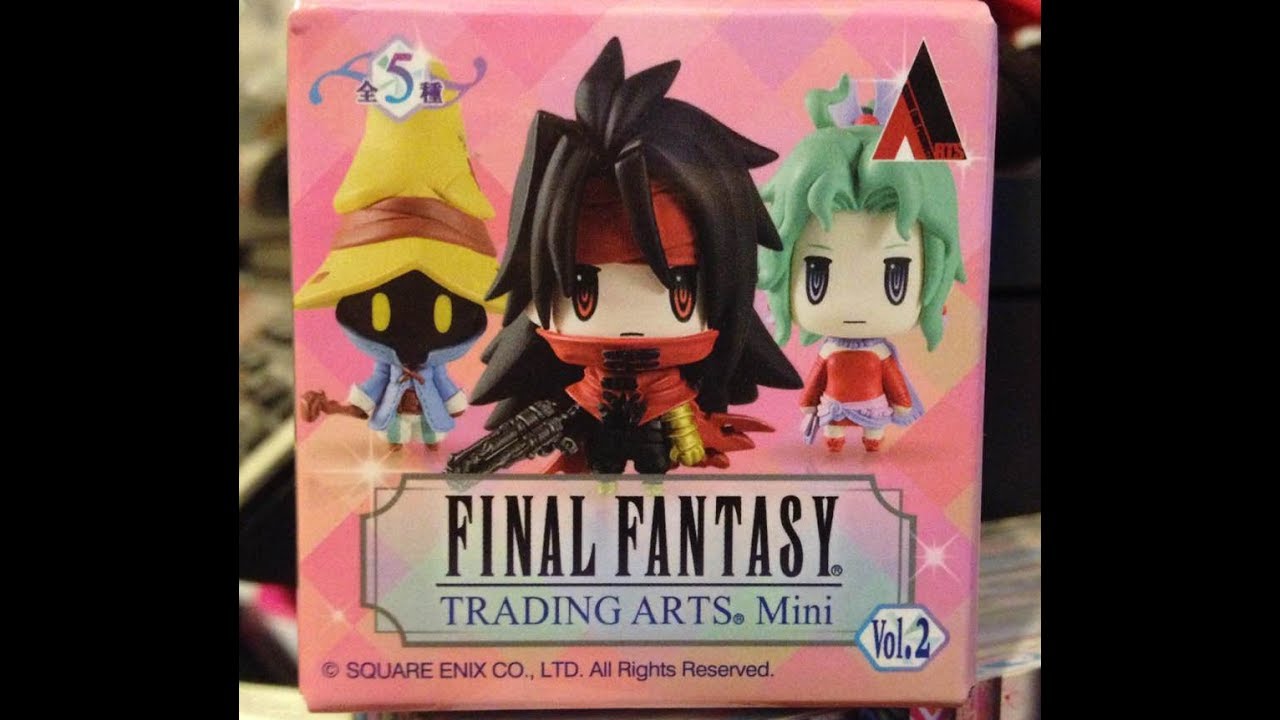 Final Fantasy Trading Arts Mini Figures Vol 2. Did I get Cloud 