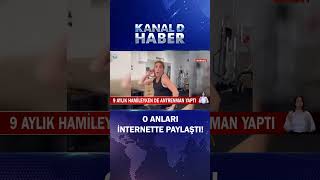 9 Aylık Hamileyken De Antrenman Yaptı