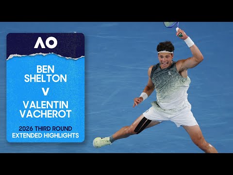 Ben Shelton v Casper Ruud Extended Highlights | Australian Open 2026 Fourth Round