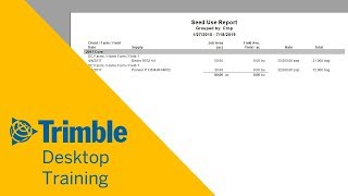 How to Enter Planting Records | Desktop Training | Trimble Ag Software