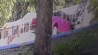 Neighbors Surveillance Camera Captures Beginning Of Chase In Which Man Shot At Troopers