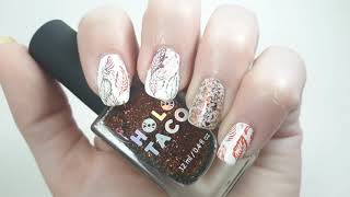 Stamped Leaves | Fall Nail Art | No Worries Nail Art by No Worries Nail Art 73 views 8 months ago 12 minutes, 3 seconds