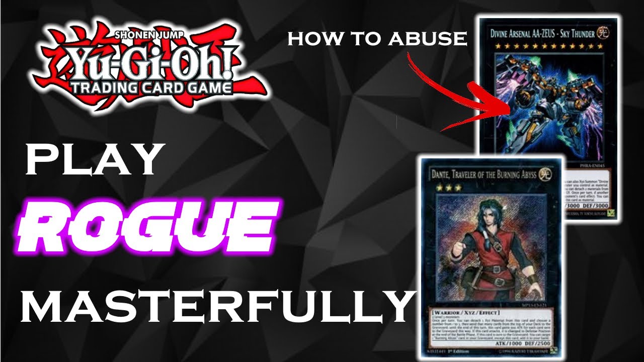 YuGiOh! How to Play Rogue Decks Competitively to DESTROY The Meta