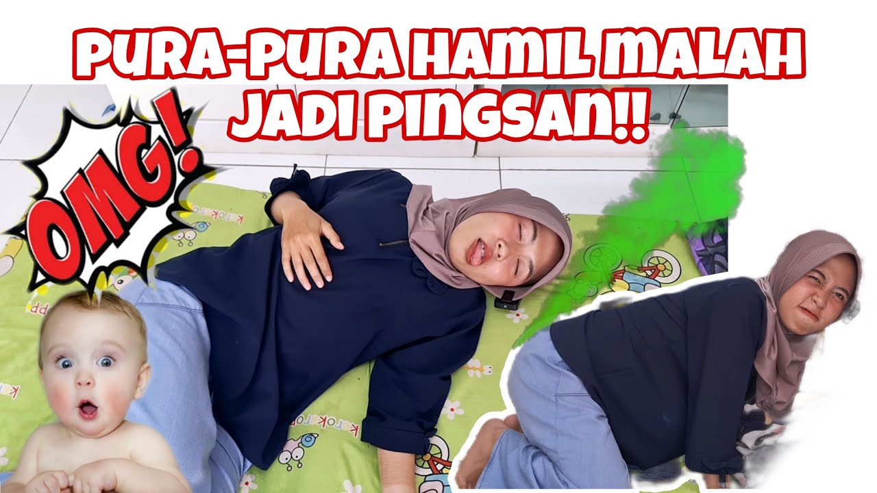 DRAMA PARODI LUCU PURA PURA HAMIL GARA-GARA MALES MAIN!!! #dramabumil #dramaid #ibumelahirkan