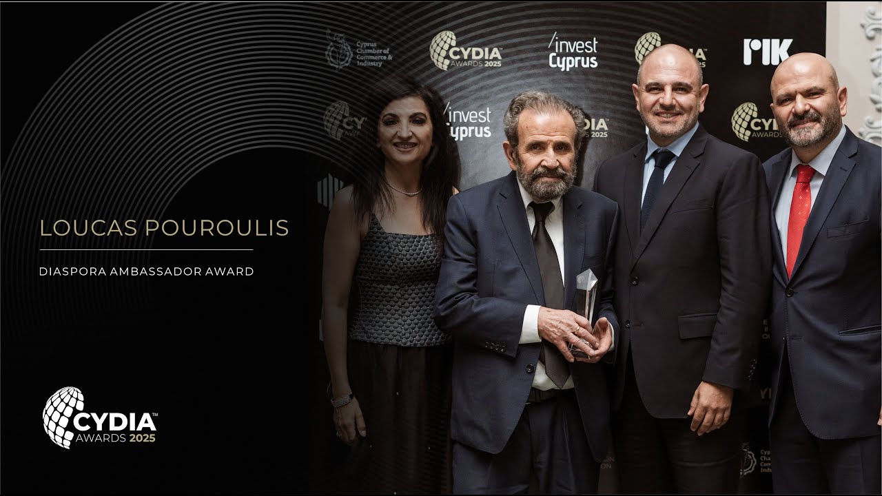 DIASPORA AMBASSADOR AWARD | Loucas Pouroulis | CYDIA Awards 2025