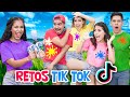 JUGAMOS A LOS RETOS MÁS VIRALES DE TIKTOK 😱