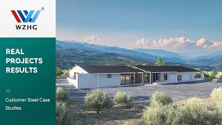 WZH Build Steel Structure Project Design Horse Stable & Warehouse