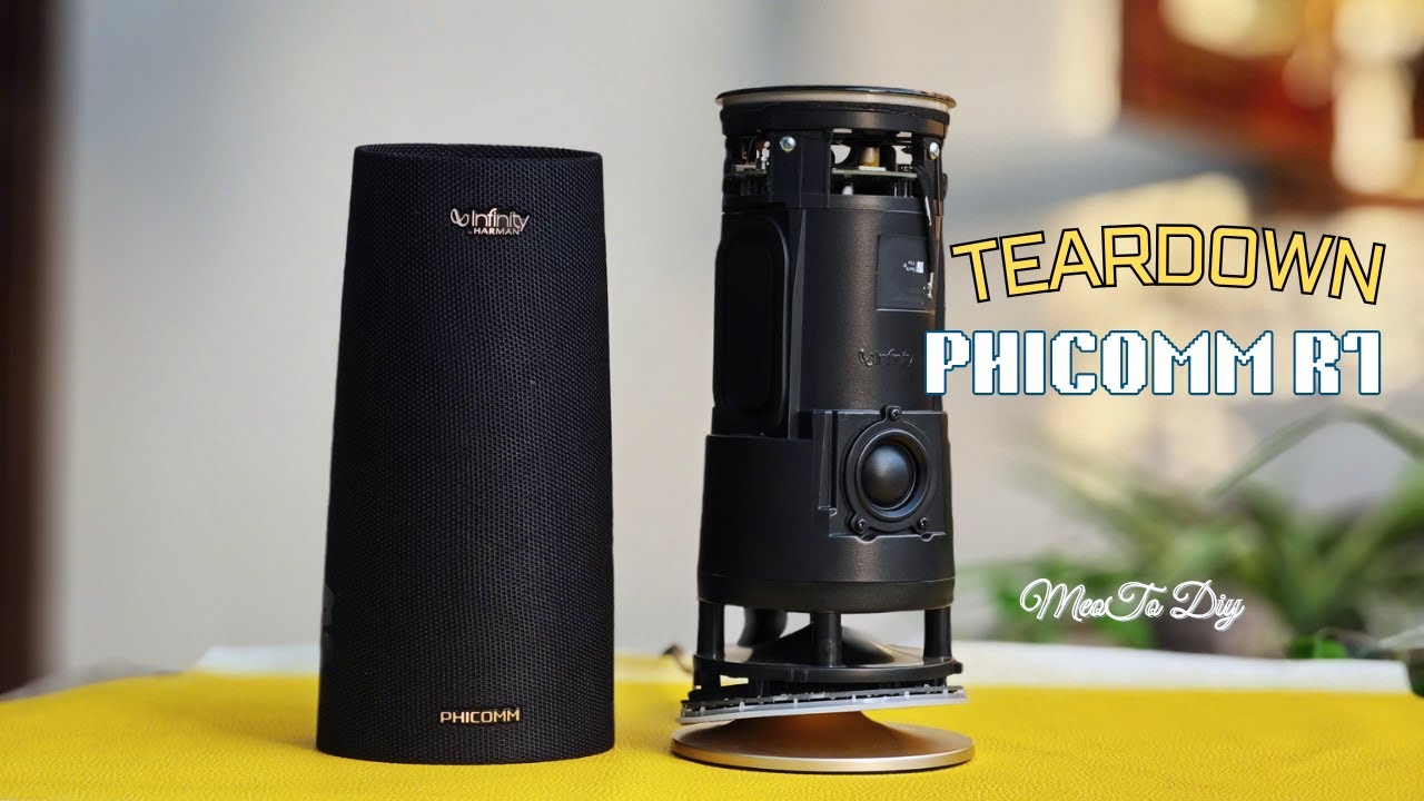 Разбираем колонки Harman — удивляемся, что внутри! | Разборка Phicomm R1 | MeoTo DIY