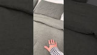 Okay, this comforter set has completely transformed my bedroom