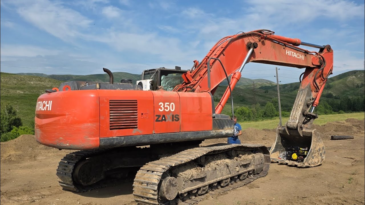 HITACHI  ZAXIS 350  Нет мощности , куча ошибок !