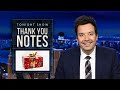 Thank You Notes: Christmas Carolers, Rockefeller Center Skating Rink | The Tonight Show