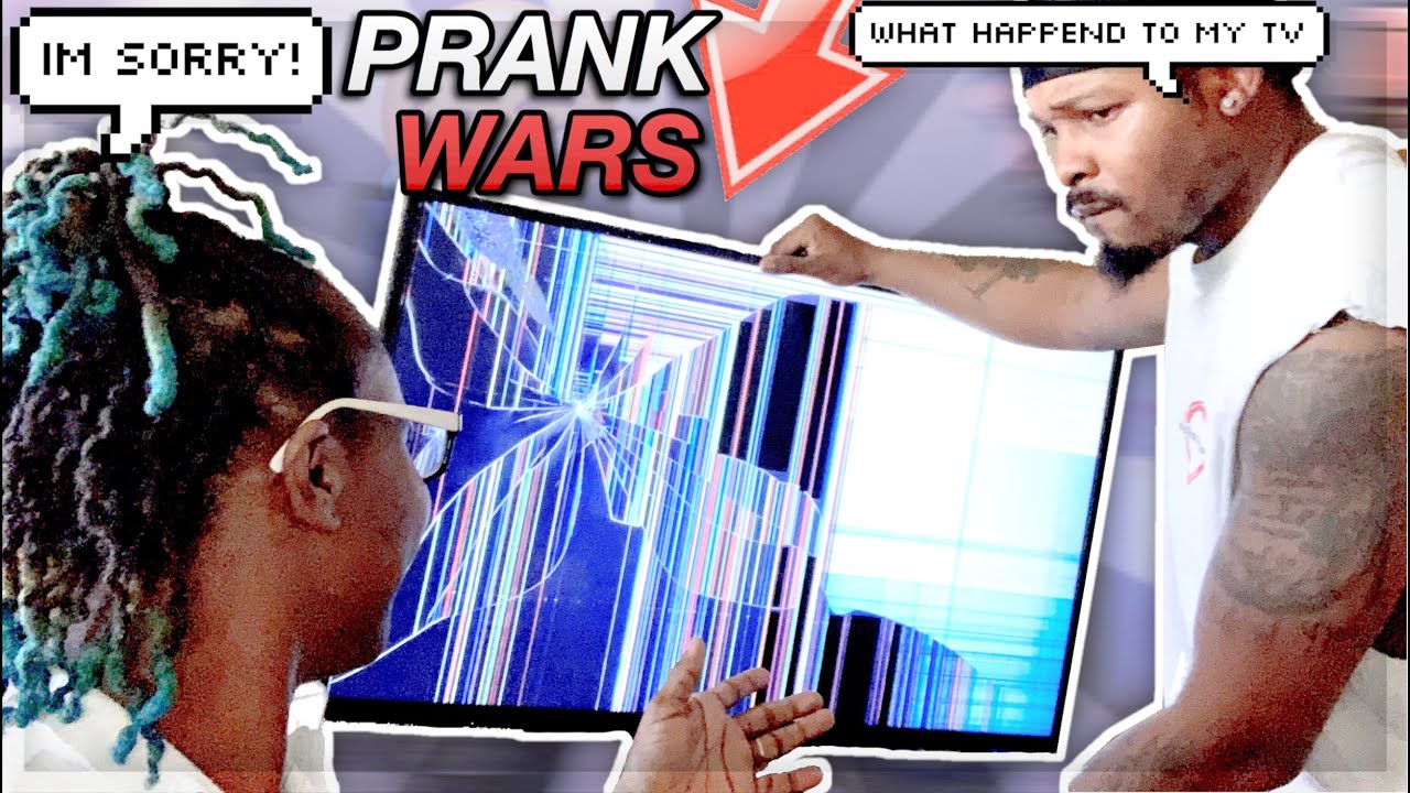 BROKEN TV PRANK 🤣 - YouTube