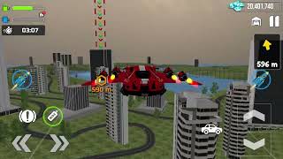 Real Sports Flying Car 3d  Landscape  Video 1   20 Sec screenshot 5