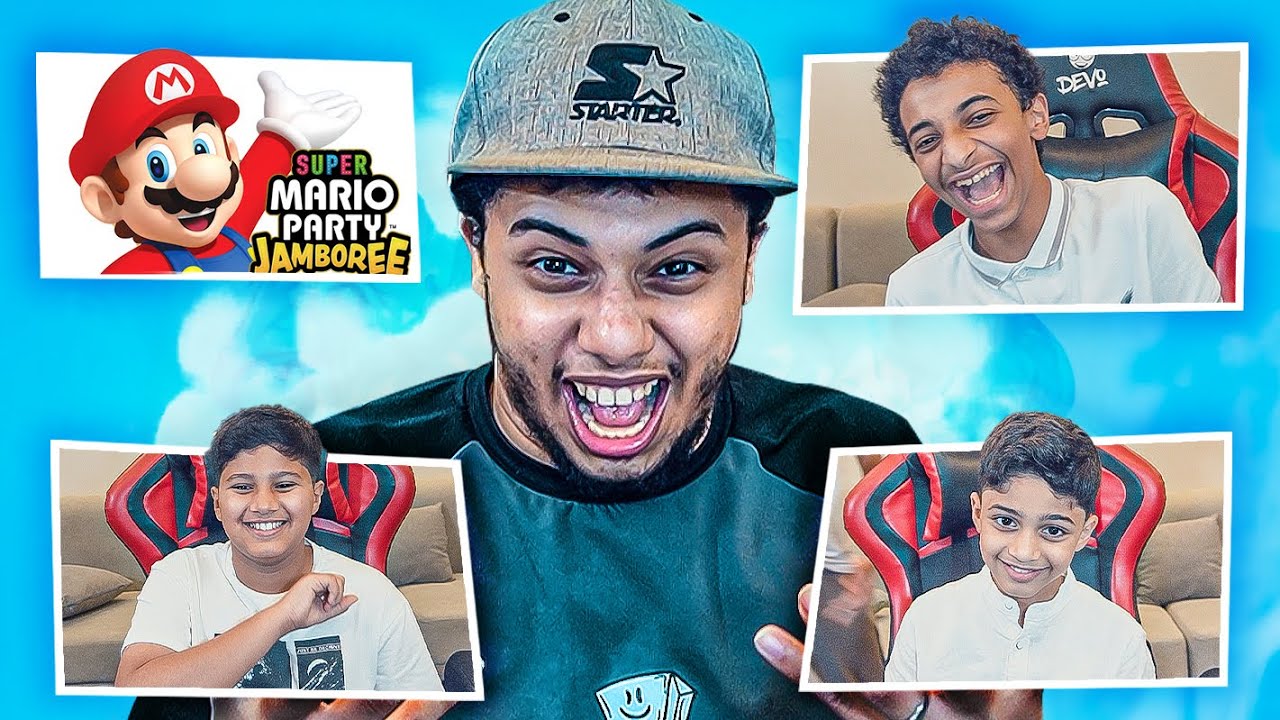 ماريو بارتي || تحديات وضحك مو طبيعي 😂 Super Mario Party